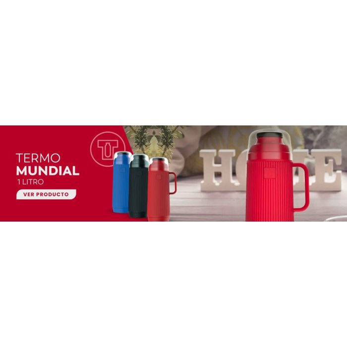 Termo mundial Negro 500ml. TERMOLAR